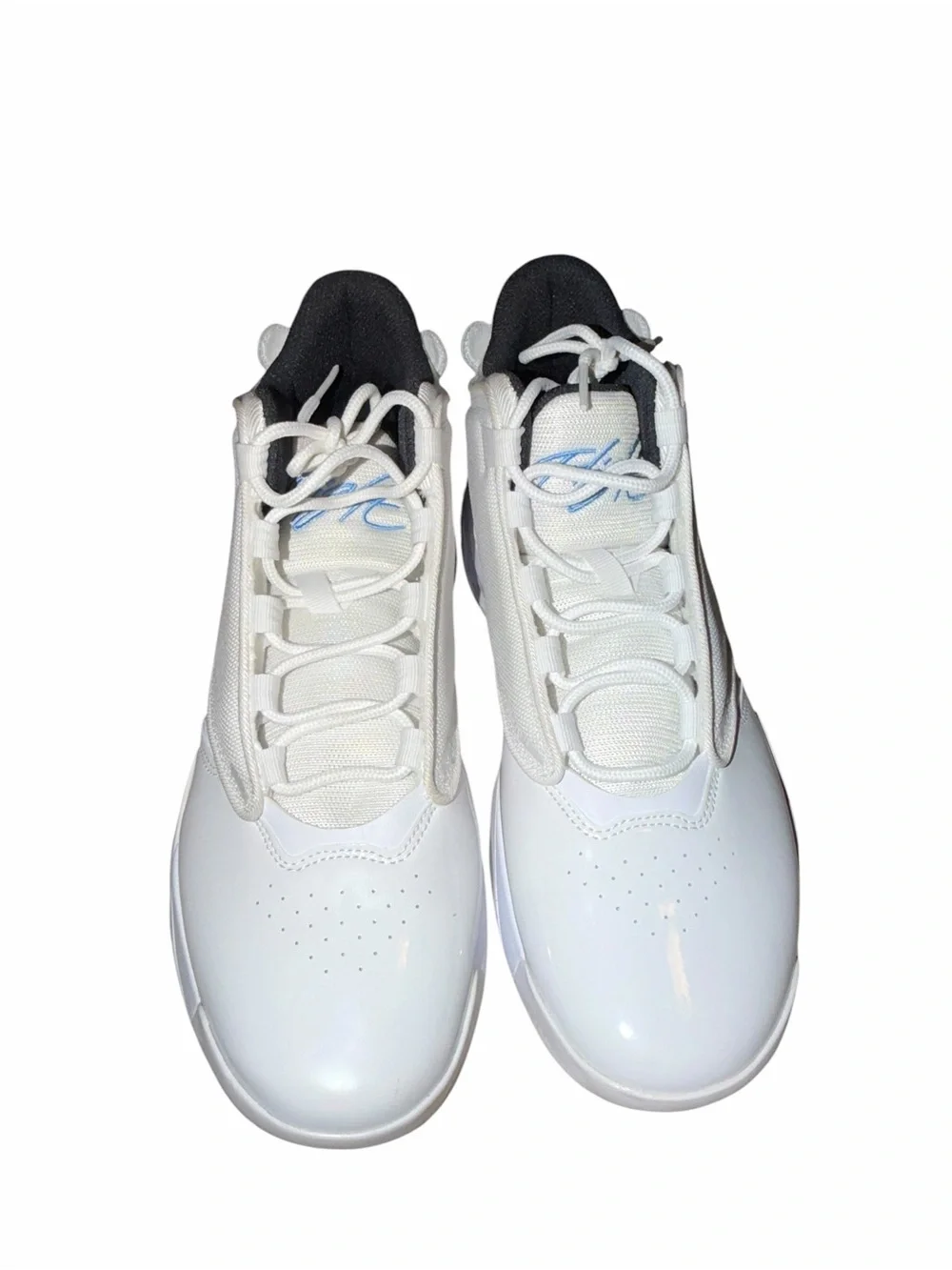 Jordan Men's White and Black Low-Top Sneakers